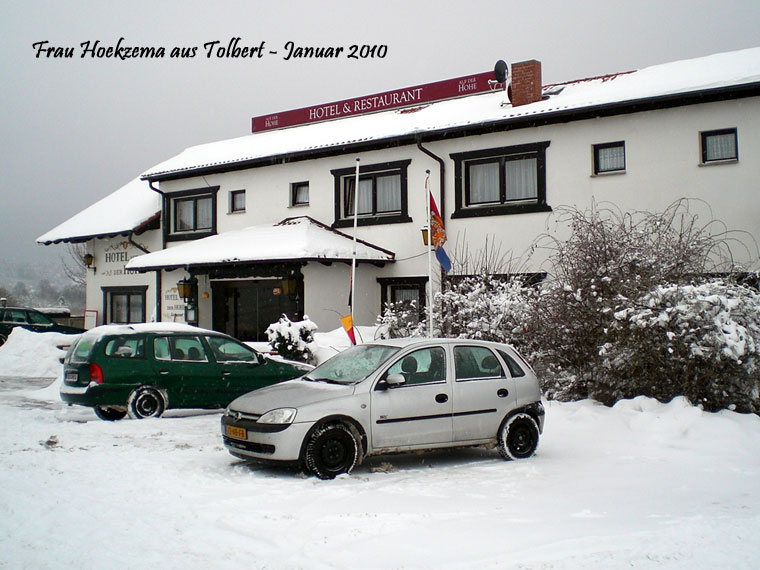 Hotel auf der Hohe Januar 2010 Winter - Foto: Frau Hoekzema aus Tolberg