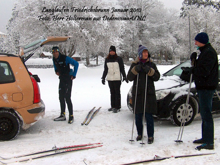 Skilanglauf der Gäste - Foto: Holtermann aus Friedrichsbrunn